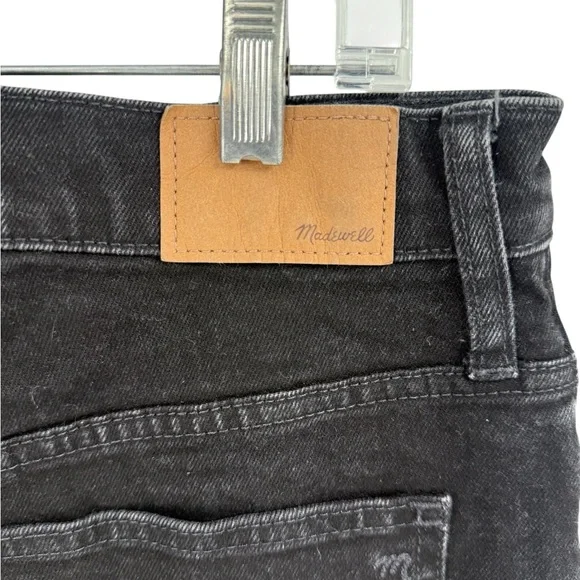 Madewell The Perfect Vintage Flare Jean Sherborn Wash High-Rise Black Denim - Picture 9 of 16